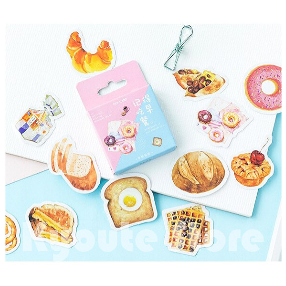 Jual Sticker Deco Bakery Cake Scrapbook DIY Diary Bujo 