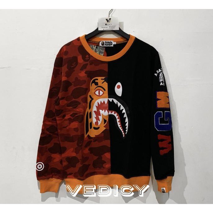 bape tiger crewneck