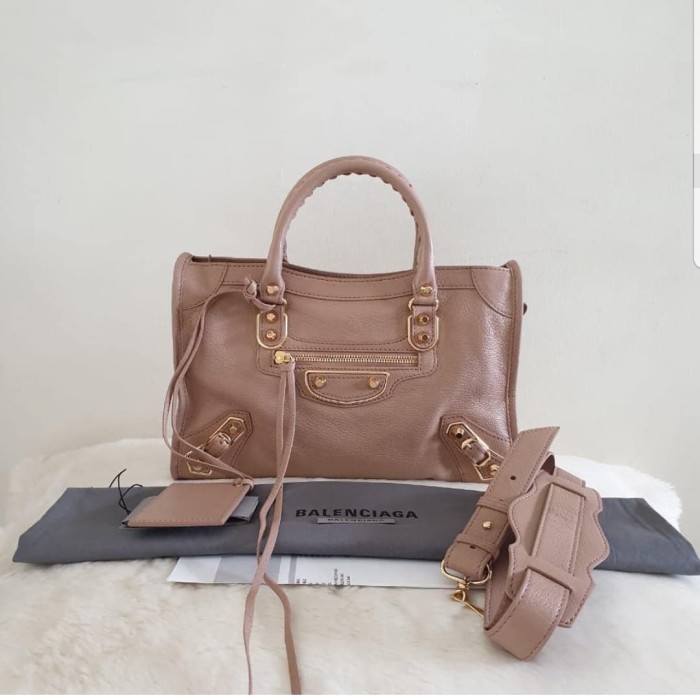 balenciaga city rose