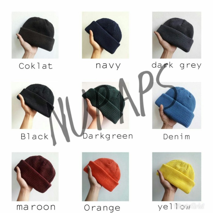 short beanie hat