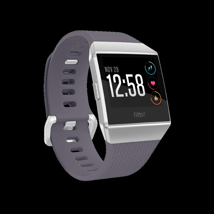 fitbit ionic blue gray & silver gray