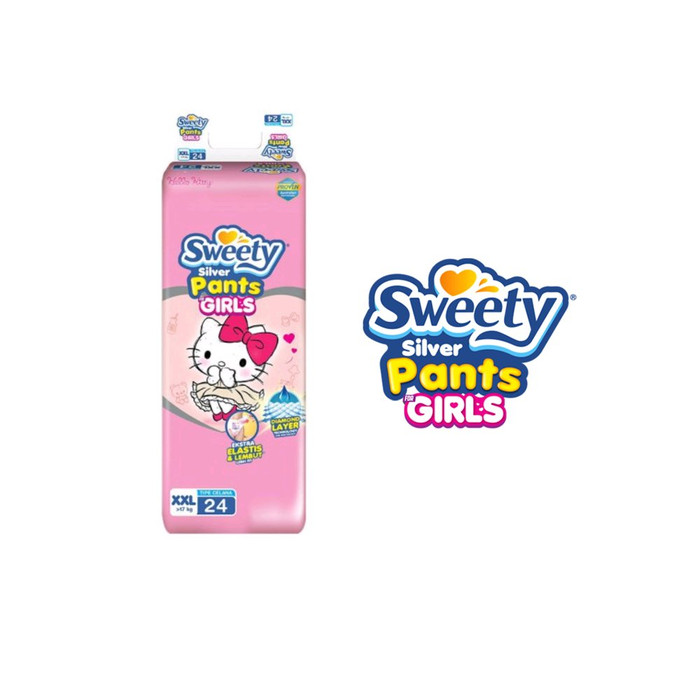 Jual Sweety Silver Pants Girls XXL 24 - Kota Tangerang