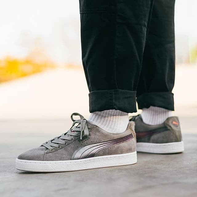 suede classic x pigeon