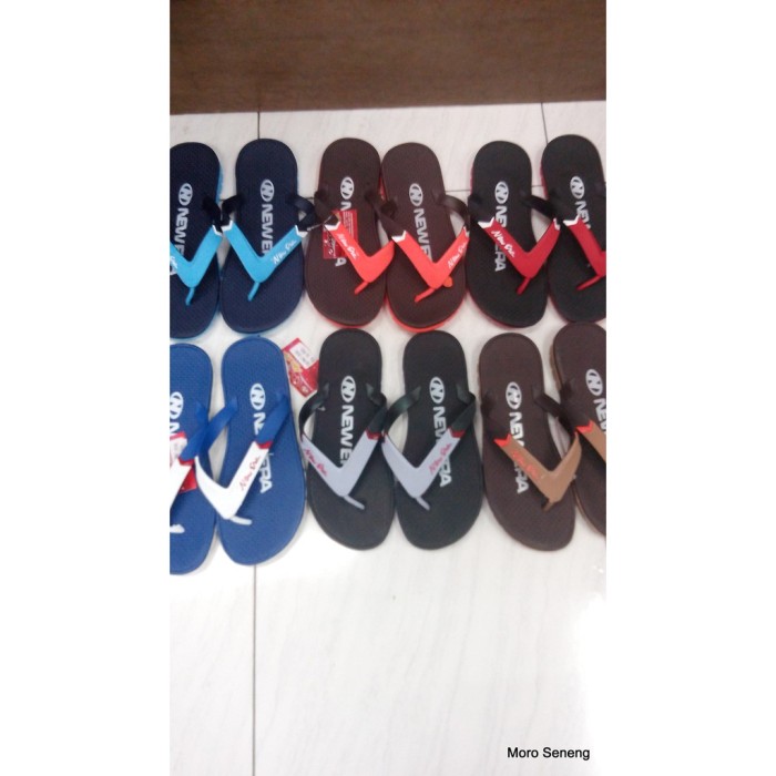 Jual sandal  japit karet  New  Era  MB 9967 B pria  dewasa 0071 