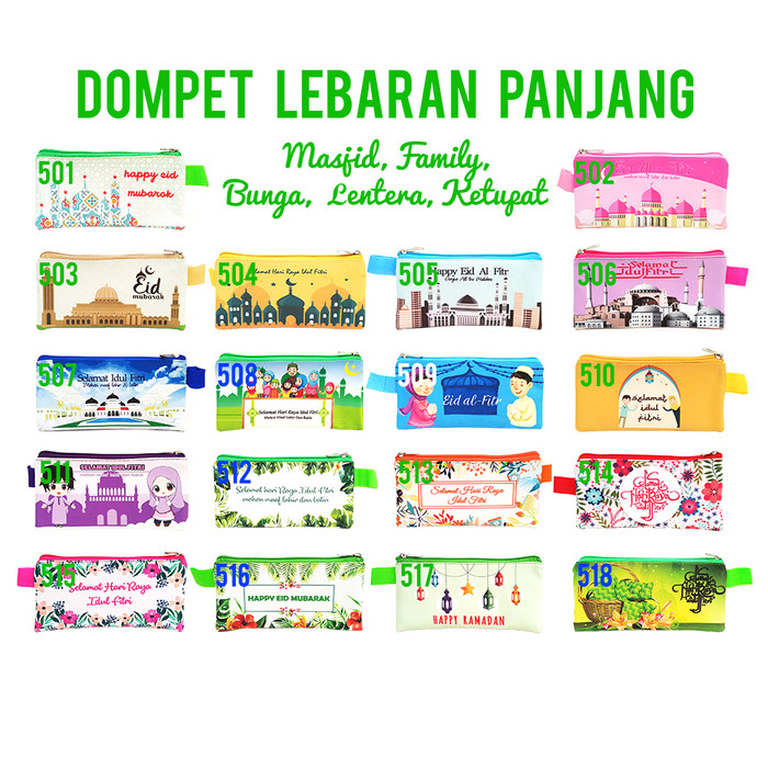 Jual Amplop Lebaran Panjang Dompet Lebaran Amplop Fitrah 