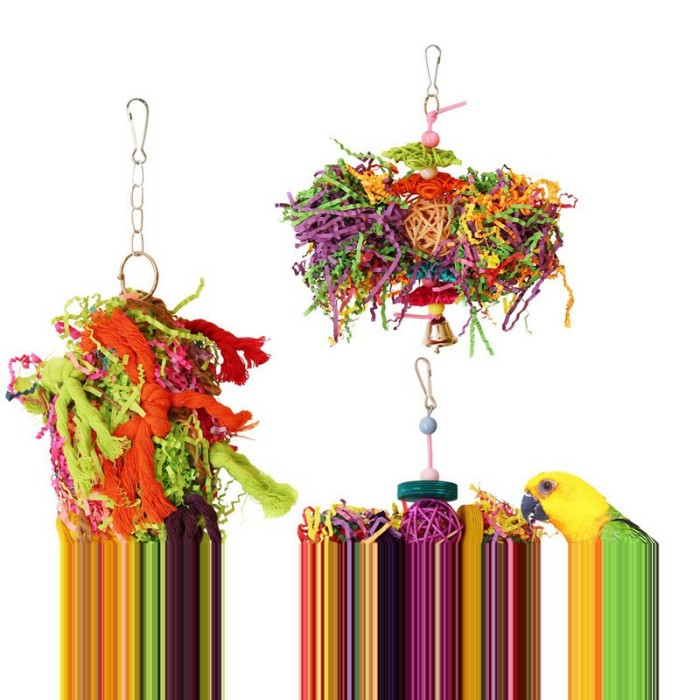 parrot cage toys