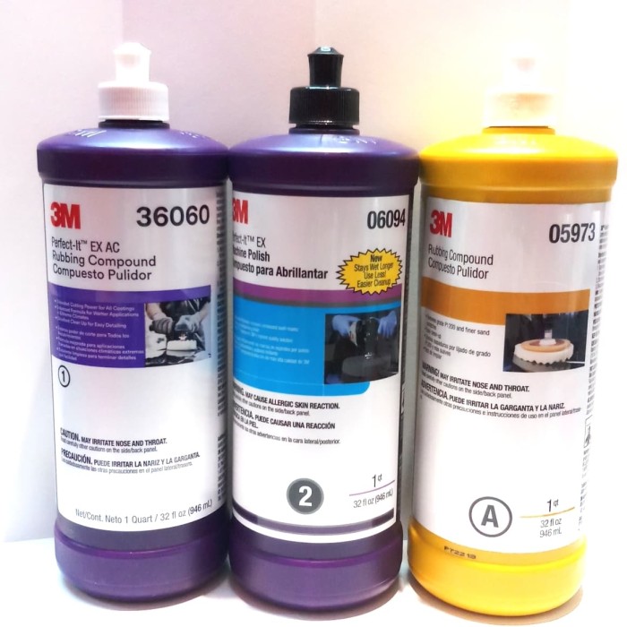 Jual 3m 36060 Rubbing Compound Step 1 Obat Poles Mobil Jakarta Barat Kokoh Glodok Tech Tokopedia