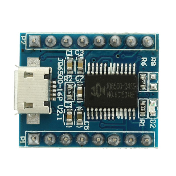 JQ6500 Voice Sound Module USB Replace One to 5 Way MP3 Voice Standard TOP
