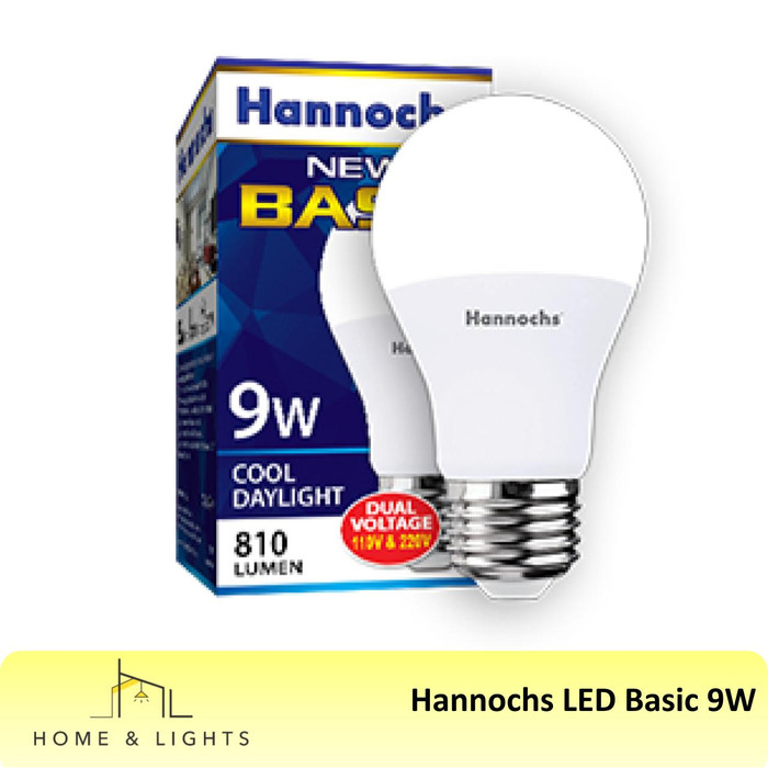 Jual Lampu LED Murah  Hannochs Basic LED  Bulb 9W Jakarta 