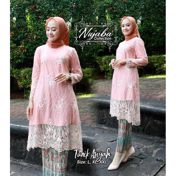 Kebaya Hijab Warna Salem