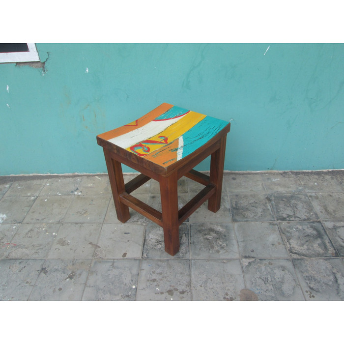 Jual Stool Antik Kayu  Bekas  kapal  Kualitas Eksport 