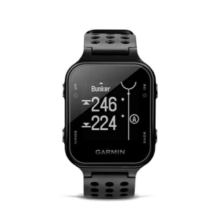 Jam Tangan Olahraga Golf - GARMIN Approach S20 - Black & White - Hitam
