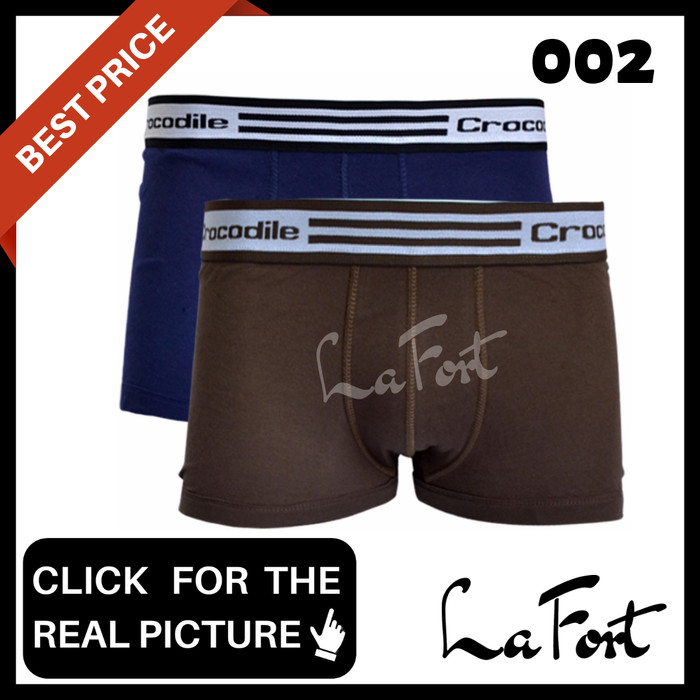 Jual Celana Dalam Boxer  Crocodile  002 Pria ORI CD  