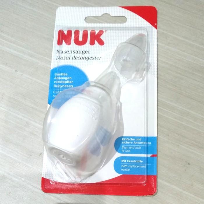 THREE PACKS of Nuk Nasal Decongester