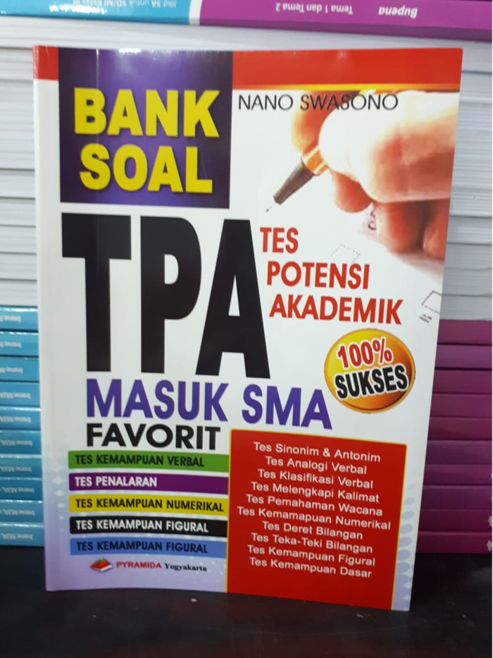 Jual Bank Soal Tpa Tes Potensi Akademik Masuk Sma Favorit Ptr100287409 Kab Pasuruan Toko Busan Muslim Tokopedia