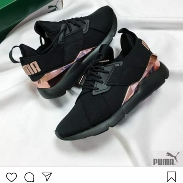 puma muse satin black