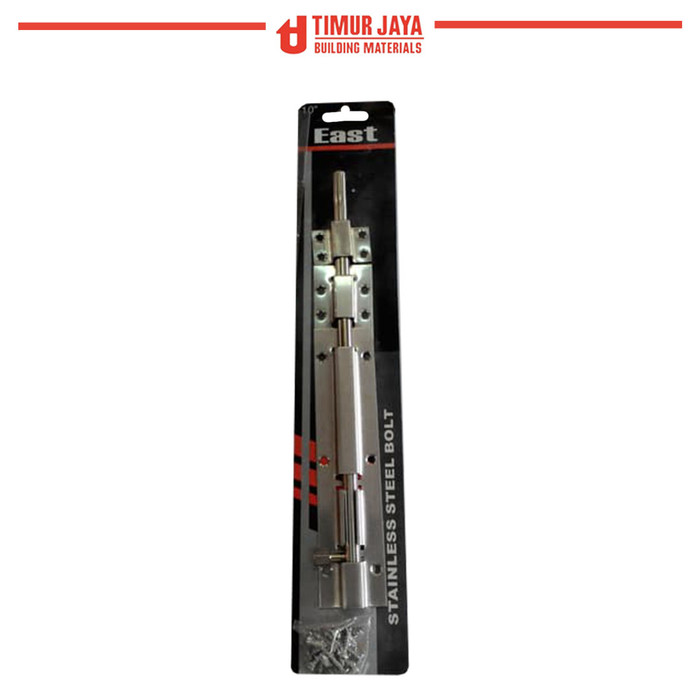 Jual SELOT PINTU GRENDEL STAINLESS STEEL EAST 10 INCH Jual SELOT PINTU GRENDEL STAINLESS STEEL EAST 10 INCH