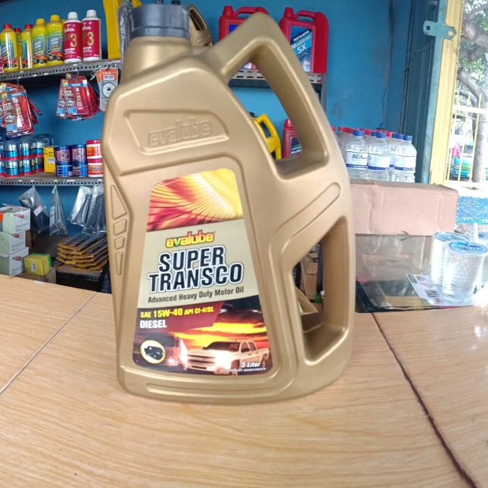 Jual Oli Mobil Diesel Evalube Super Transco Sae 15w 40 5 Ltr Kab Karawang Deinoz99 Tokopedia