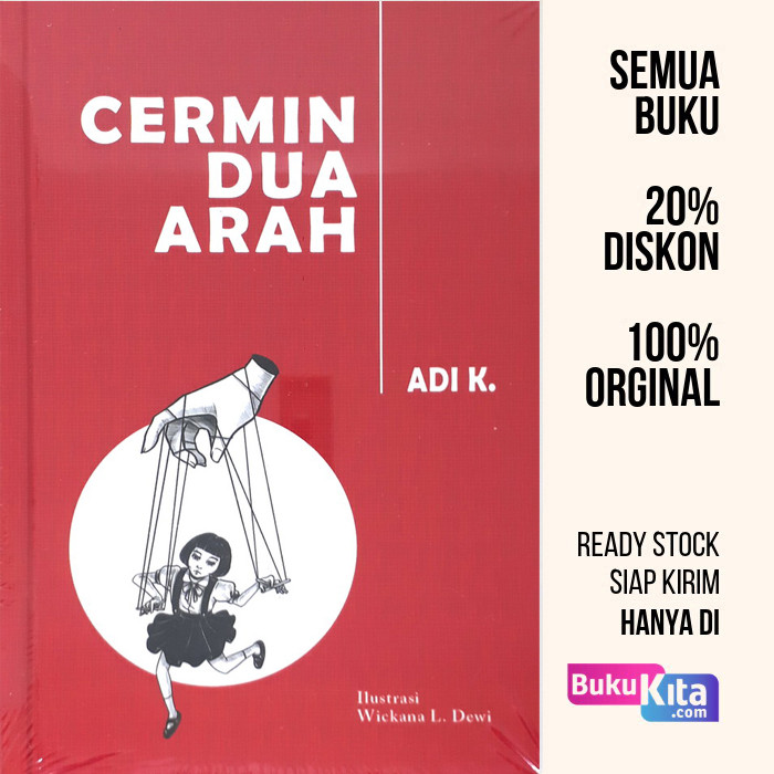 Jual Buku Novel Cermin Dua Arah Hard Cover Oleh Adi K Jakarta Barat Bukukita Tokopedia