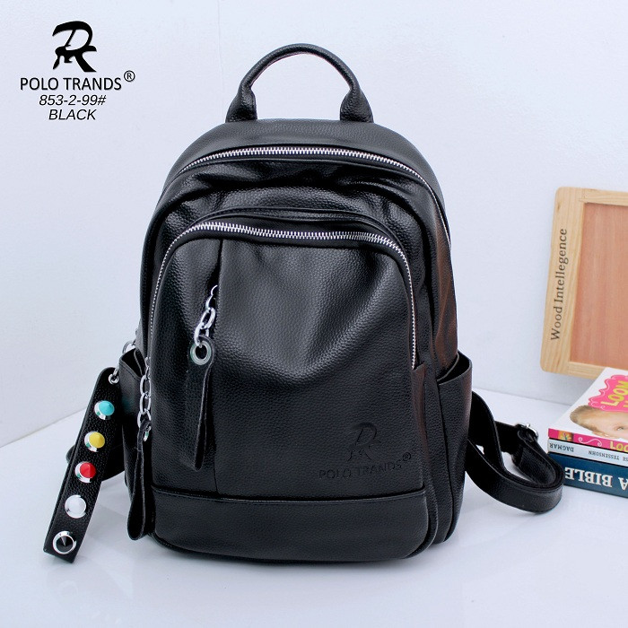 Tas Sekolah Hitam Polos Wanita Juwitala