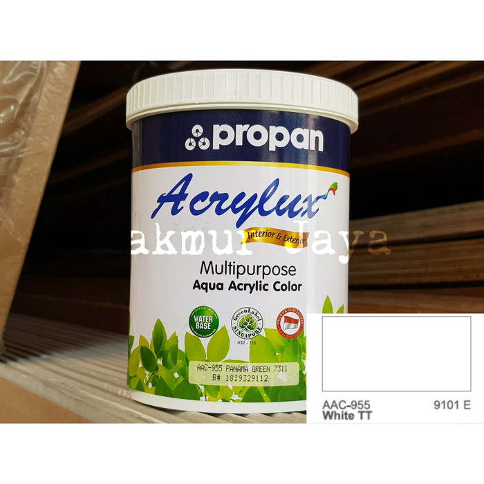 Jual Propan  Acrylux White TT Putih  Cat  Duco Besi Kayu  