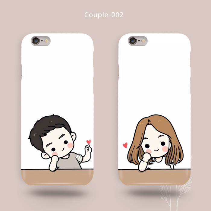 Jual Couple  Lucu Custom Case 3D Full Print Casing  HP  