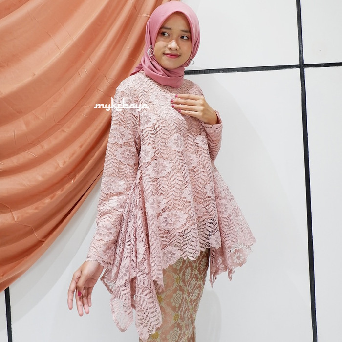 Jual Cantik Banget Kebaya Brokat Set Rok Songket Blouse Wanita Casual Kota Surakarta Kebaya Modern Murah Tokopedia