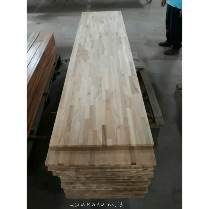 Jual Papan  Kayu  Jati  Asli Finger Joint FJL di Surabaya 