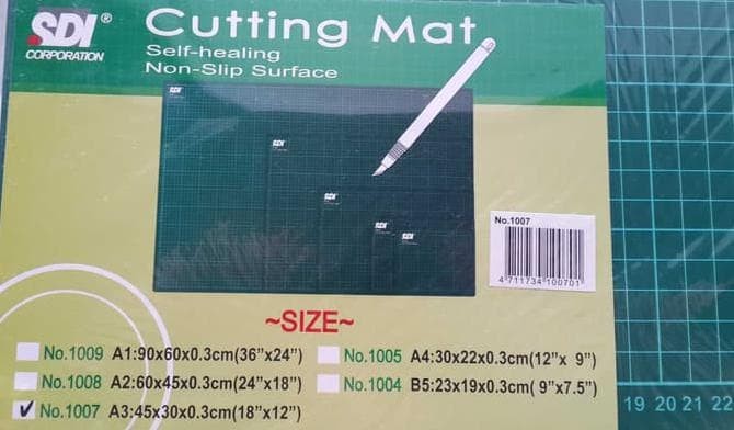 3 X A4 Cutting Mat