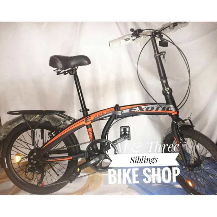 Jual Sepeda  Lipat Exotic  20 Inch Folding Bike Cakram 