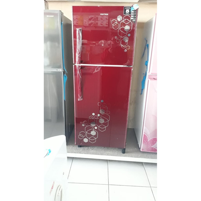 Harga Kulkas Kaca Polytron  2 Pintu KULKAS 