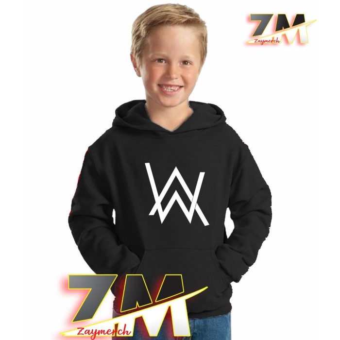 Jual JAKET  HOODIE  ANAK ALAN WALKER LOGO SWEATER ALAN 