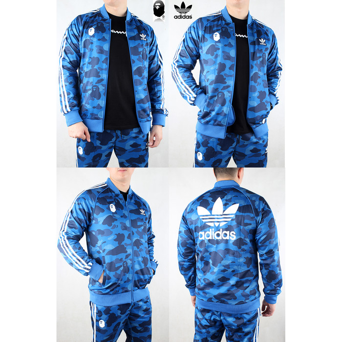 jaket adidas bape