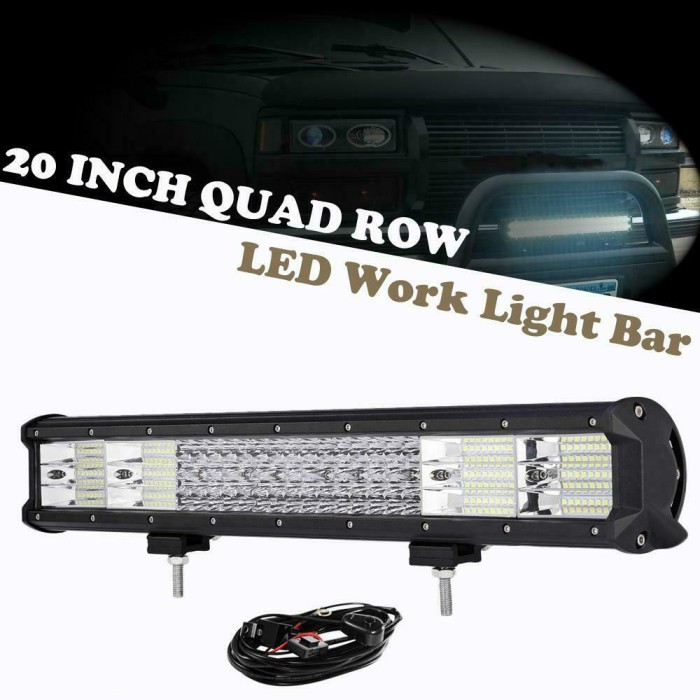 20 Inch Led Light Bar >> Jual 20inch Cree 168 Led Light Bar Quad Row Spot Flood Offroad For Jeep Dki Jakarta Lancar Niaga7 Tokopedia 20 Inch Led Light Bar >> Jual 20inch Cree 168 Led Light Bar Quad Row Spot Flood Offroad For Jeep Dki Jakarta Lancar Niaga7 Tokopedia