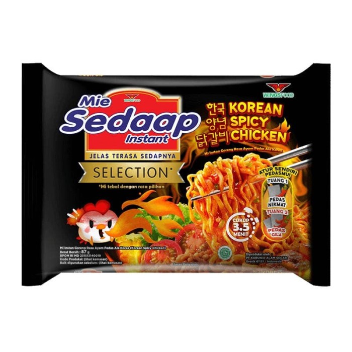 Jual Mie Sedap / Sedaap / Mie Instant Korean / Korea Spicy