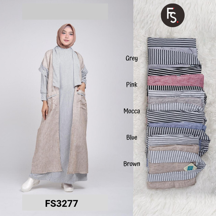 Jual Baju Gamis Nissa Sabyan Fs3277 Jakarta Timur Fika Shop Tokopedia