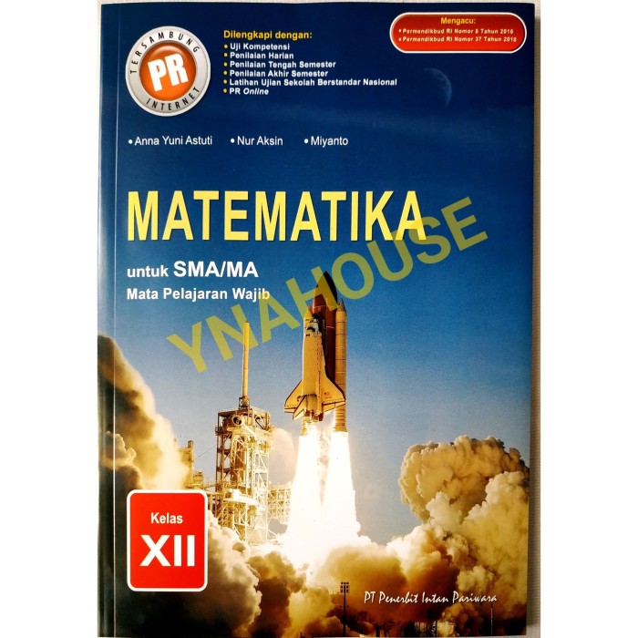 Jual Buku Pr Matematika Wajib Sma Ma Kelas Xii 12 K 13 Kota