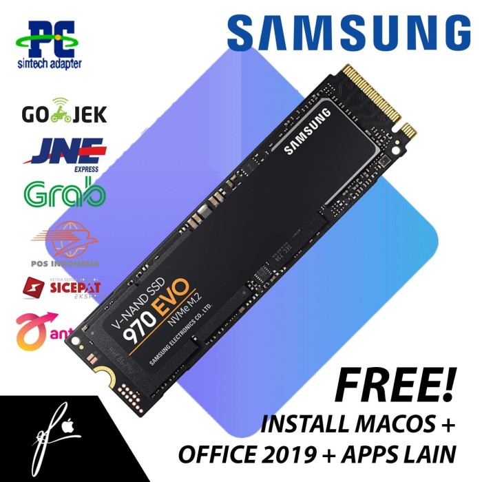 Jual Samsung 970 EVO 1TB SSD for Macbook Pro Retina Air 