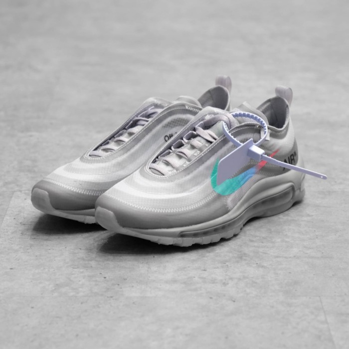 Jual Off White x Nike Air Max 97 Menta AJ4585 101 100 Unisex Off white x Nike Air Max 97 Menta White Blue AJ4585