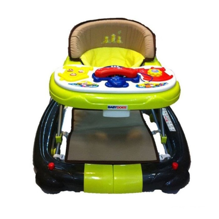 baby walker baby does