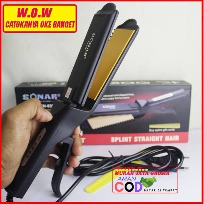 Jual Catokan Rambut  Sonar SN 839 Catok  Pelurus Rambut  Plat 