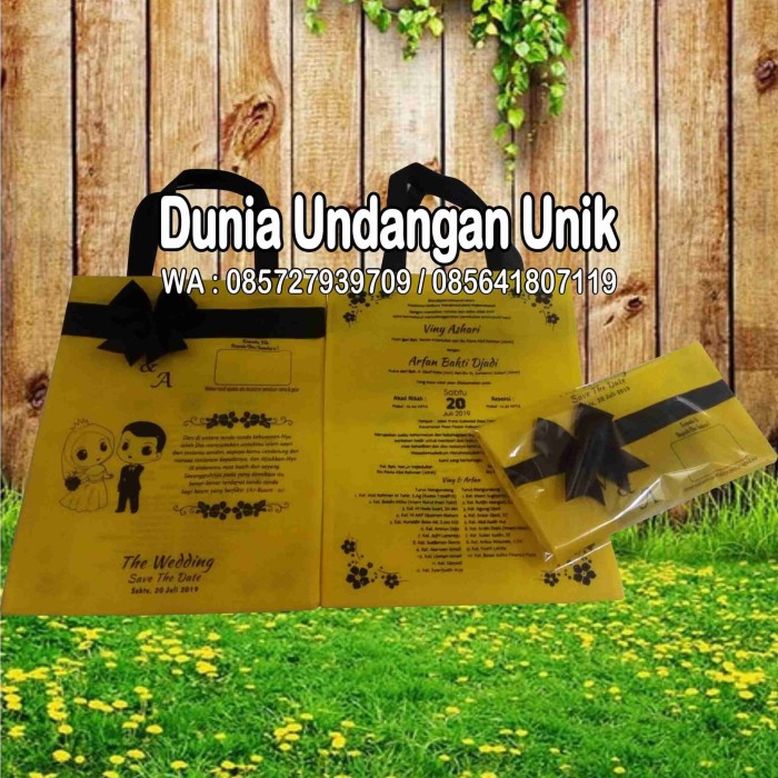 Jual Undangan Tas Spunbond Undangan Tas Murah Harga Grosir Kab Kudus Duniaundangan Tokopedia