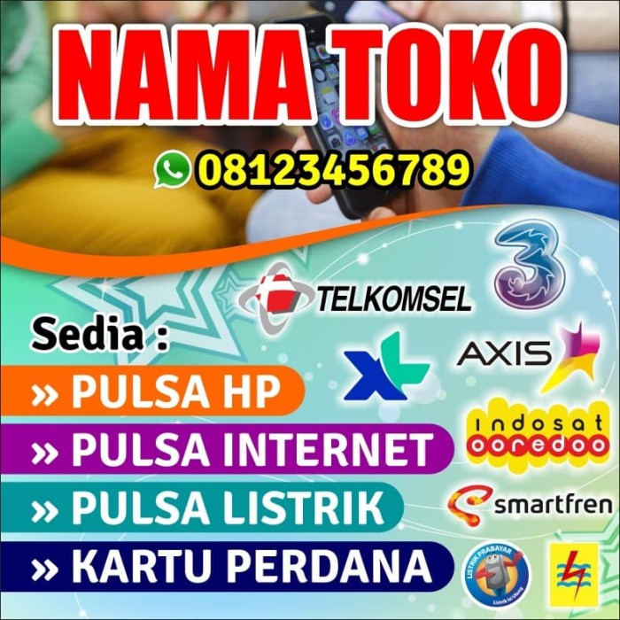 Contoh Banner Warkop - desain spanduk keren