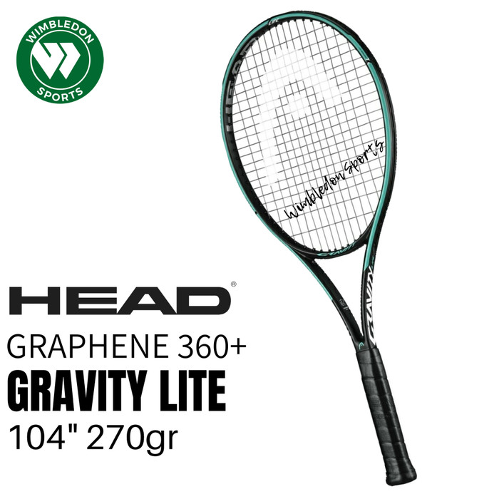 Jual Raket Tenis Graphene 360+ Head GRAVITY Lite / Head ...