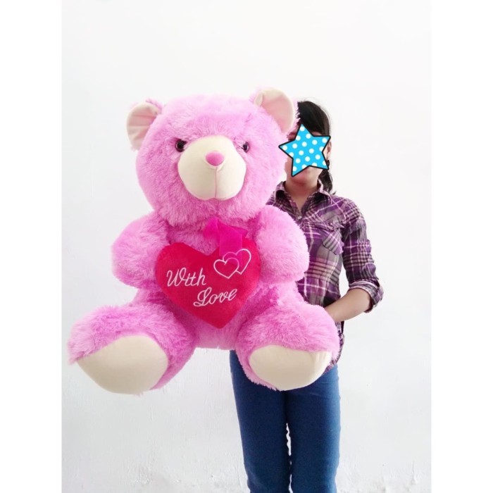 teddy bear pink jumbo