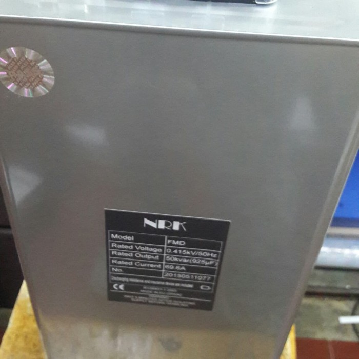 Jual Capacitor 50 kvar Panel Kapasitor Bank 50kvar 415V NRK Turkey