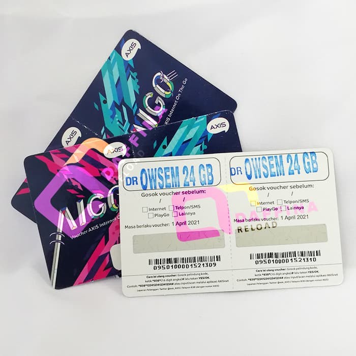 Jual Voucher AXIS AIGO 3+9GB (Owsem 24GB) - Jakarta Selatan - Daffina