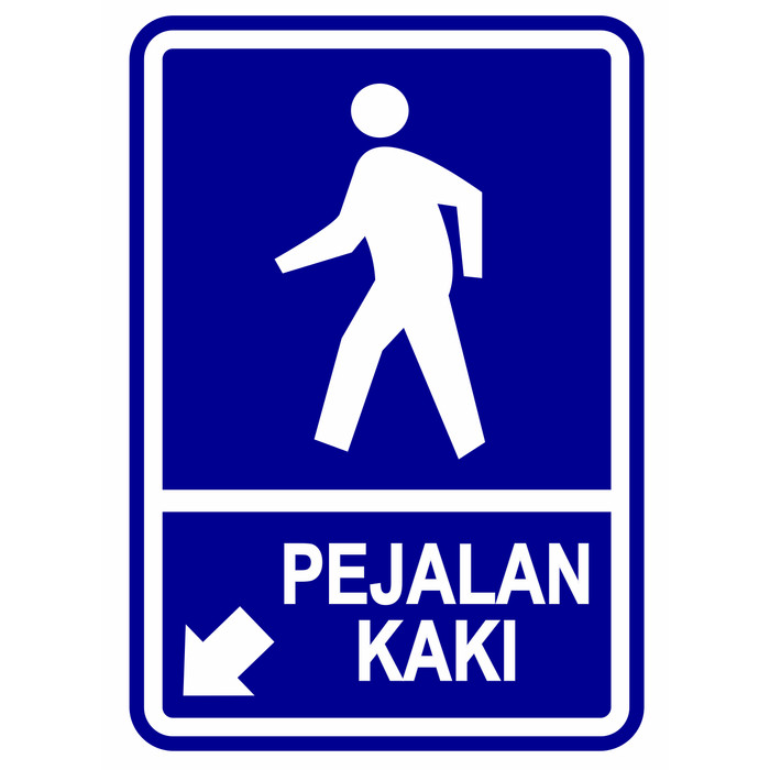 Jual Rambu - rambu Lalu Lintas Pejalan Kaki - Kota Bandung ...