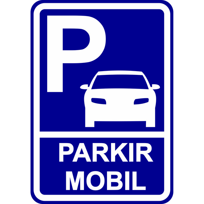 Jual Rambu rambu Lalu Lintas Parkir  Mobil  Kota Bandung 