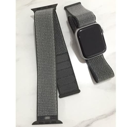 apple watch dark olive sport loop